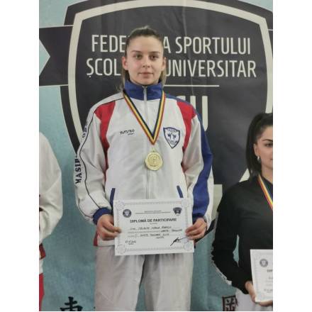 Miruna Malauta a fost selectionata sa reprezinte Romania si Universitatea de Educatie Fizica si Sport din Bucuresti la Jocurile Europene Universitare