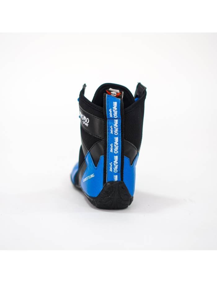 GHETE LUPTE PRO MASIBO SPORT NEGRU-ALBASTRE