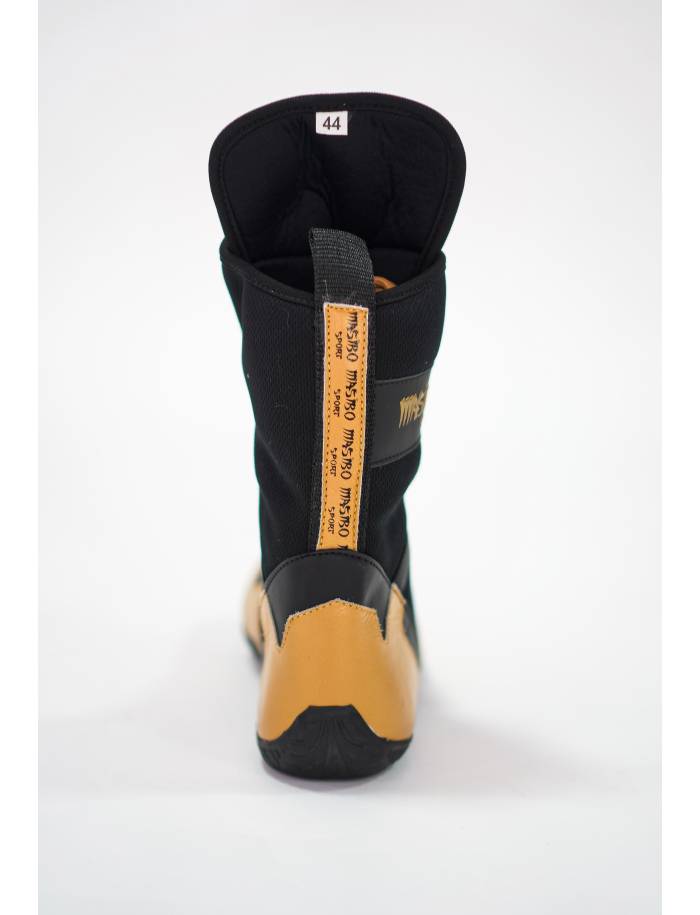 GHETE PRO MASIBO SPORT BOX NEGRE-AURIU