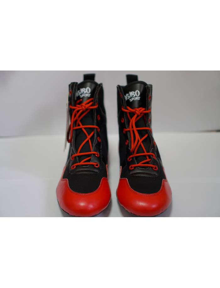 GHETE LUPTE MASIBO SPORT PRO NEGRU-ROSII