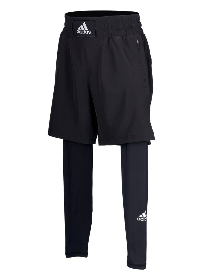 Șort adidas pentru box cu colanți integrati