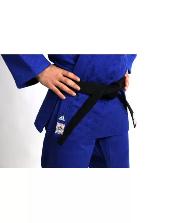 Kimono Judo Adidas Champion II IJF Albastru