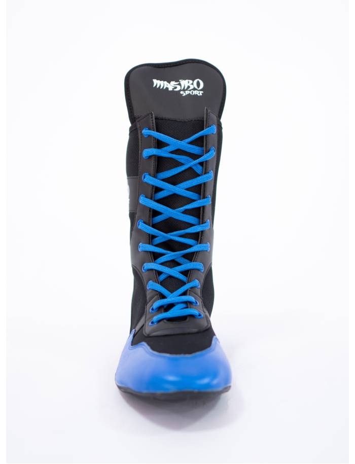 GHETE PRO MASIBO SPORT BOX NEGRE-ALBASTRE