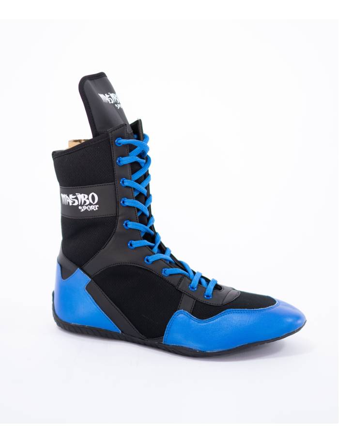 GHETE PRO MASIBO SPORT BOX NEGRE-ALBASTRE