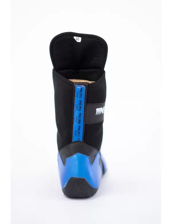 GHETE PRO MASIBO SPORT BOX NEGRE-ALBASTRE