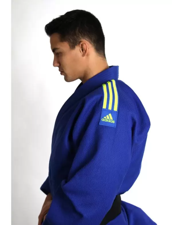 Kimono Judo adidas Quest J690 Albastru