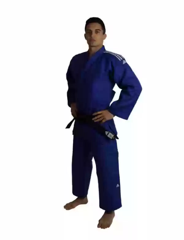Kimono Judo Adidas Champion II IJF Albastru