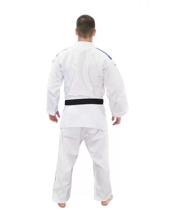 Kimono Judo Adidas Champion II IJF Tricolor Alb