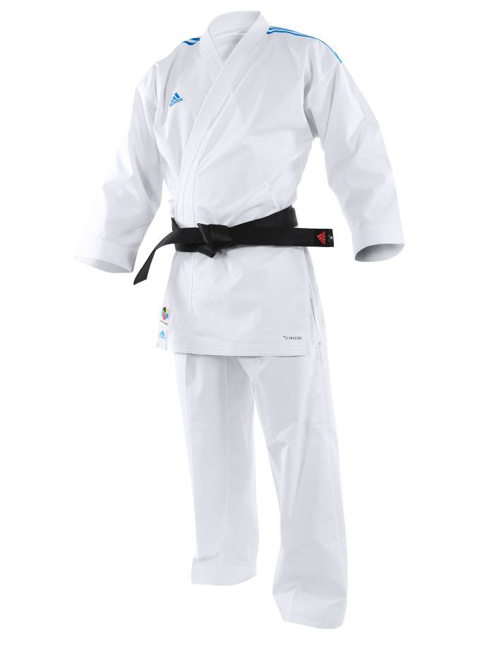 Kimono Karate Adidas Revo Flex cu linii