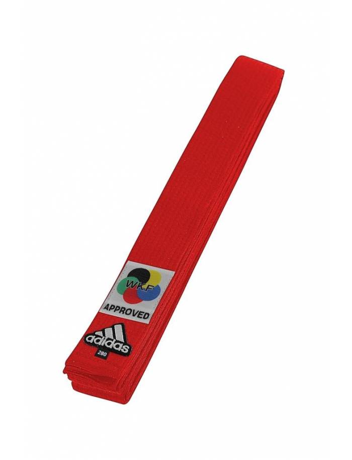 Centura Karate Adidas Approved WKF