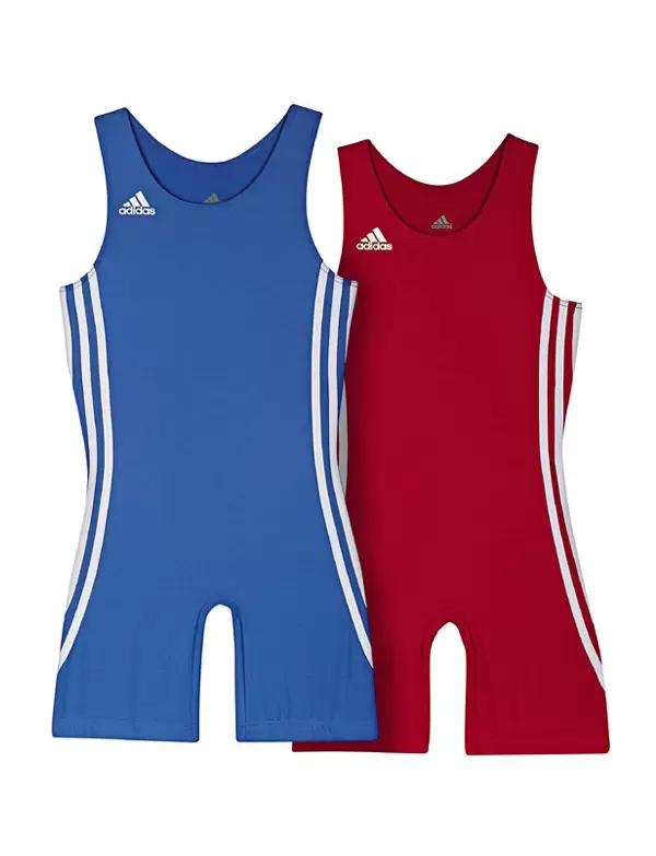 DRES LUPTE COPII ADIDAS ALBASTRU