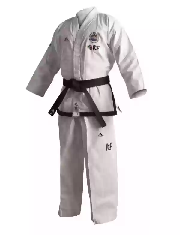 Dobok Taekwondo ITF adidas Black Belt Champion