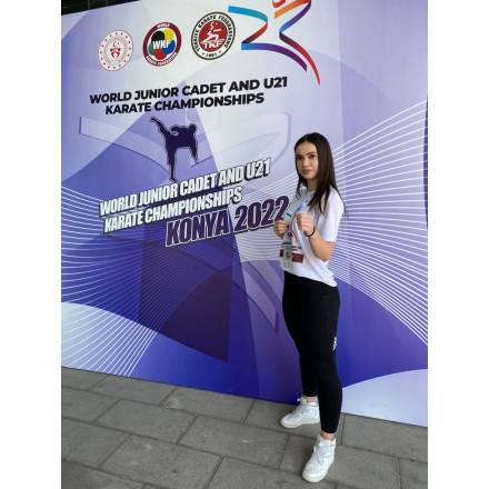 Cum s-a descuract karateka Coman Maria la Campionatul Mondial de Karate WKF, 26-30.10 Konya, Turcia 